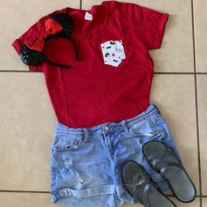 🎉sale 3 for $20🎉 V-neck pocket tee